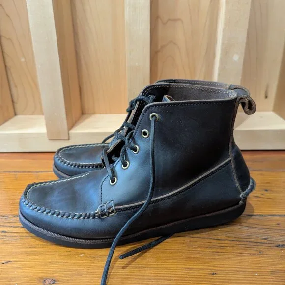 Rancourt & Co for Club Monaco Made in Maine, USA 5-Eyelet Mid Boot - Picture 3 of 6